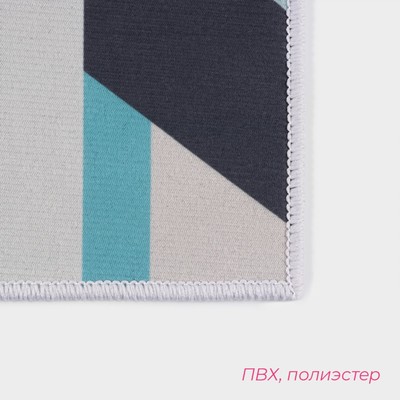 Коврики для ванной и туалета Доляна «Свэч», 2 шт., 50×80 см, 40×50 см