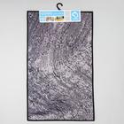 Коврик для ванной Доляна «Отпечаток», 50×80 см, цвет серый - Фото 4