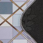 Коврики для ванной и туалета Доляна «Котто», 2 шт., 50×80, 40×50 см, цвет серый - Фото 4