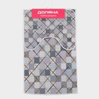 Коврики для ванной и туалета Доляна «Котто», 2 шт., 50×80, 40×50 см, цвет серый - Фото 5