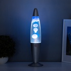 Лава-лампа «Голубые капли» воск, Е14 h=41 см RISALUX - Фото 2