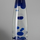 Лава-лампа «Голубые капли» воск, Е14 h=41 см RISALUX - Фото 3