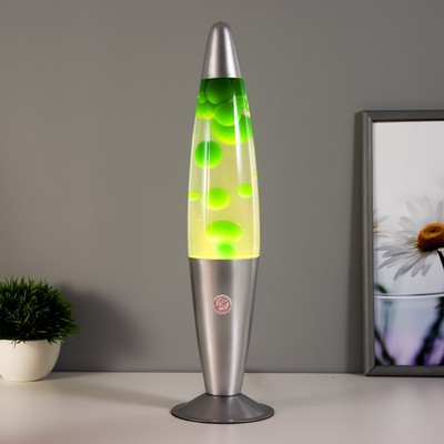 Светильник «Ракета» 1×30 Вт Е14-R39 (воск) серебро 11×11×41 см