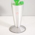 Светильник «Ракета» 1×30 Вт Е14-R39 (воск) серебро 11×11×41 см - Фото 4