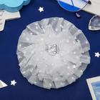 резинка для волос " Школьница" бант многослойный с серединкой d-7см - Фото 1