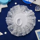 резинка для волос " Школьница" бант многослойный с серединкой d-7см - Фото 2