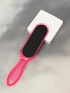 Пилка для пяток, наждачная, двусторонняя, 25 см, МИКС - Фото 2