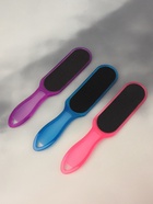 Пилка для пяток, наждачная, двусторонняя, 25 см, МИКС - Фото 3