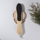 Тёрка для ног, наждачная, двусторонняя, 27 см, деревянная - Фото 5