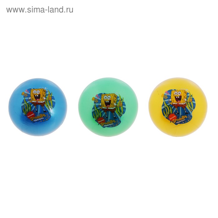 Мяч "Губка БОБ квадратные штаны" (736283) - Купить по цене от 45.58 руб ...