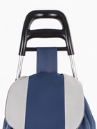 Сумка-тележка хозяйственная на шнуре, 35×20×96 см, синяя - Фото 7