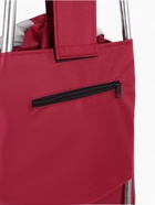 Сумка-тележка хозяйственная на шнуре, 35×20×96 см, бордовая - Фото 8
