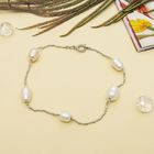 Браслет «Жемчуг речной» на ниточке, рис, цвет белый - Фото 1