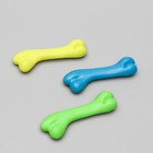 Игрушка жевательная "Косточка классическая", TPR, 12,3 см, микс цветов - Фото 2