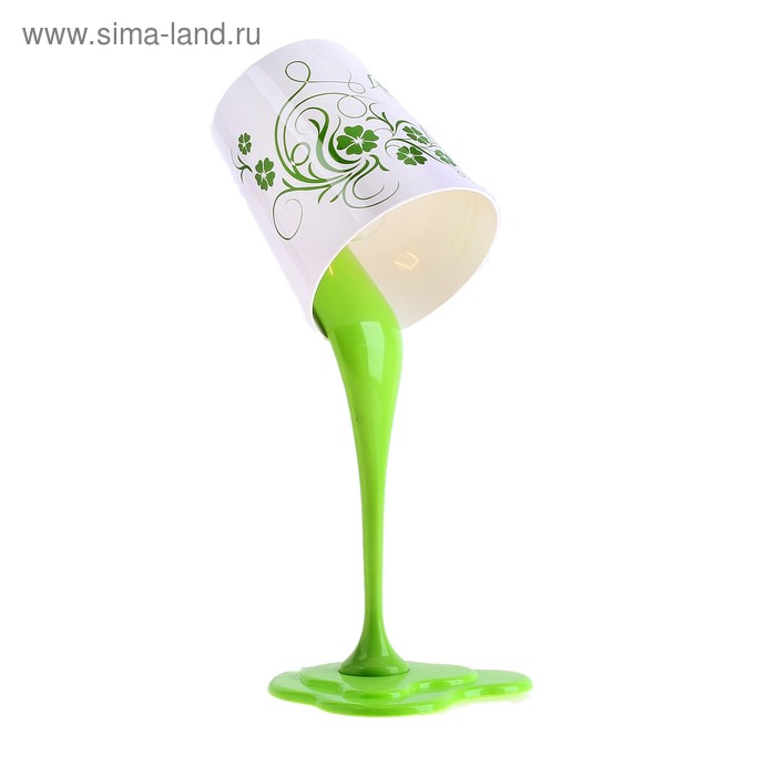 Ламппа настольная "Зеленая чашка" h=38 см (220В) - Фото 1