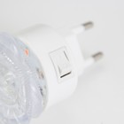 Ночник "Цветок красный" пластик 5,5х5,5х6 см - Фото 6