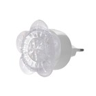 Ночник "Цветок красный" пластик 5,5х5,5х6 см - Фото 4