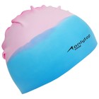 Шапочка для плавания взрослая ONLYTOP Swim, силиконовая, обхват 54-60 см, цвета МИКС - фото 8231429