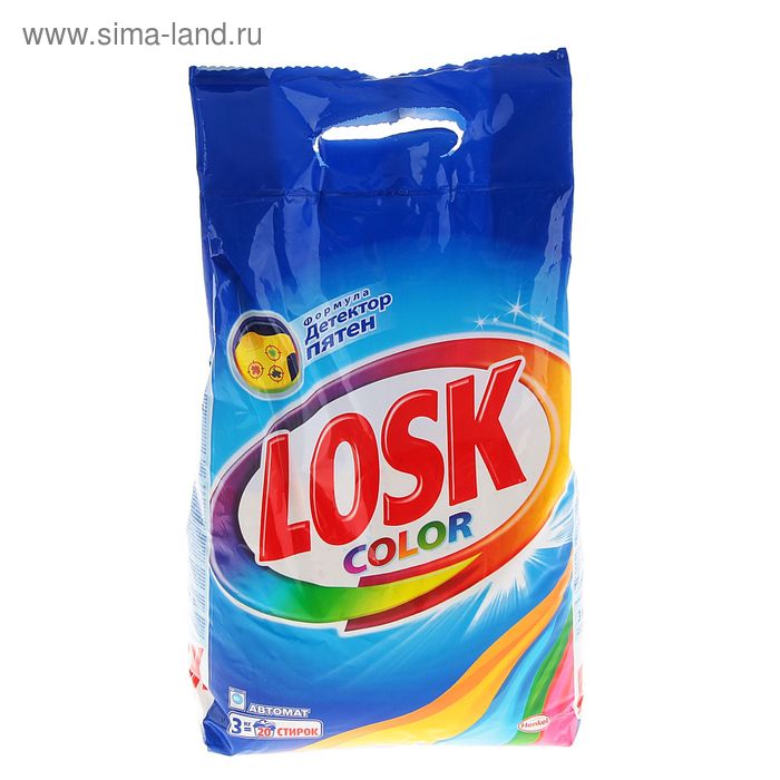 Стиральный порошок Losk Color, автомат, 3 кг - Фото 1