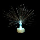 Светильник оптоволоконный "Веер" h=11 см, батарейки в комплекте МИКС - Фото 2