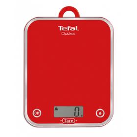 Весы кухонные Tefal BC5003V2, электронные, до 5 кг, красные