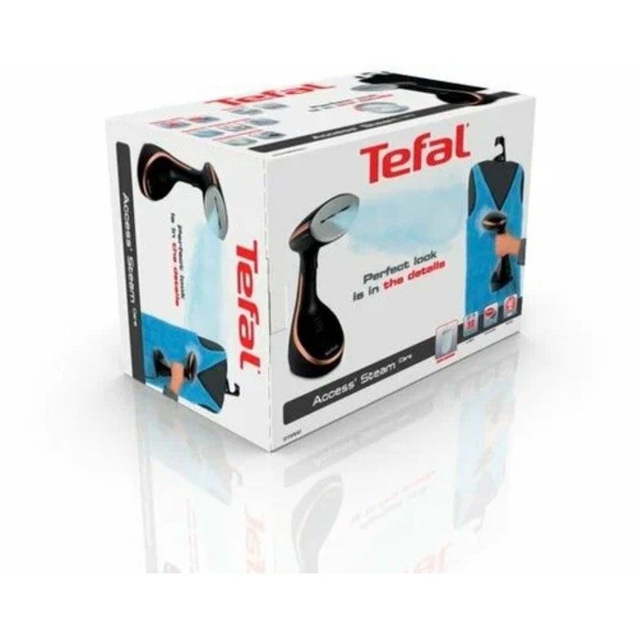 Отпариватель Tefal DT9100E0, ручной, 1600 Вт, 200 мл, черный/медный - фото 51666286