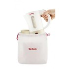 Чайник электрический Tefal KO120130, пластик, 0.5 л, 650 Вт, белый/бежевый - фото 51666290 Чайник электрический Tefal KO120130, пластик, 0.5 л, 650 Вт, белый/бежевый - фото 51666290