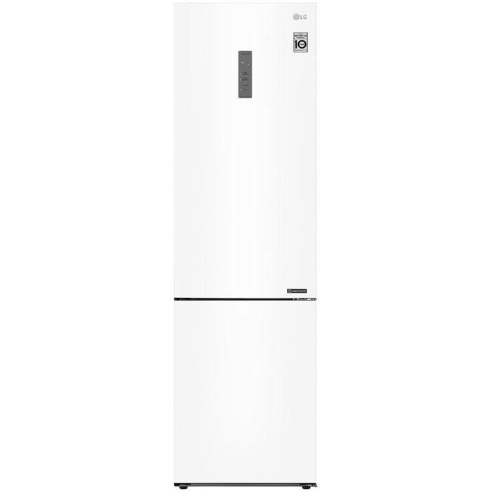 Холодильник LG GA-B509CQWL, двухкамерный, класс А+, 419 л, Total No Frost, белый - Фото 1