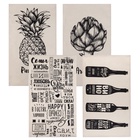 Набор полотенец кухонных «Доляна. Семейное счастье», 35×60 см - 4 шт., хлопок 100% - Фото 4