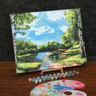 Картина по номерам на холсте с подрамником «Лесной ручей» 40 × 50 см - Фото 3