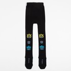 Колготки детские "Transformers", рост 116-122 см, цвет чёрный - Фото 4