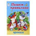 Прописи "Пишем правильно" Серия Для малышей - Фото 1