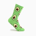 Носки женские "Авокадо", цвет зелёный, размер 36-39 - фото 318459007