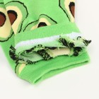 Носки женские "Авокадо", цвет зелёный, размер 36-39 - фото 46780451