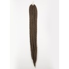 Косы для афрорезинок, 60 см, 15 прядей (CE), цвет русый(#10) - Фото 1