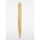 Косы для афрорезинок, 60 см, 15 прядей (CE), цвет белый(#613) - Фото 1