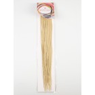 Косы для афрорезинок, 60 см, 15 прядей (CE), цвет белый(#613) - Фото 3