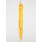 Косы для афрорезинок, 60 см, 15 прядей (CE), цвет жёлтый(#YELLOW) - фото 9169819