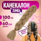 ZUMBA Канекалон однотонный, гофрированный, 60 см, 100 гр, цвет светло-русый(#AY5) - Фото 1