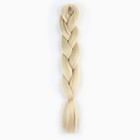 ZUMBA Канекалон однотонный, гофрированный, 60 см, 100 гр, цвет блонд(#AY11) - фото 6379844