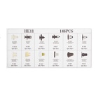 Клипсы и пистоны крепежные, 12 видов, набор 146 шт. - Фото 5