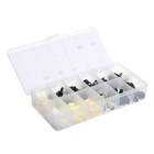 Клипсы и пистоны крепежные, 12 видов, набор 146 шт. - Фото 6