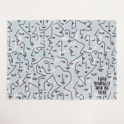 Салфетка на стол «Find yourself»