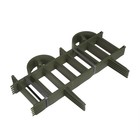 Ограждение декоративное, 40 × 310 см, 5 секций, пластик, хаки - Фото 11