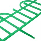 Ограждение декоративное, 40 × 310 см, 5 секций, пластик, зелёное - Фото 10