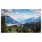 Картина на холсте "Долина гор" 60х100 см - фото 9570069