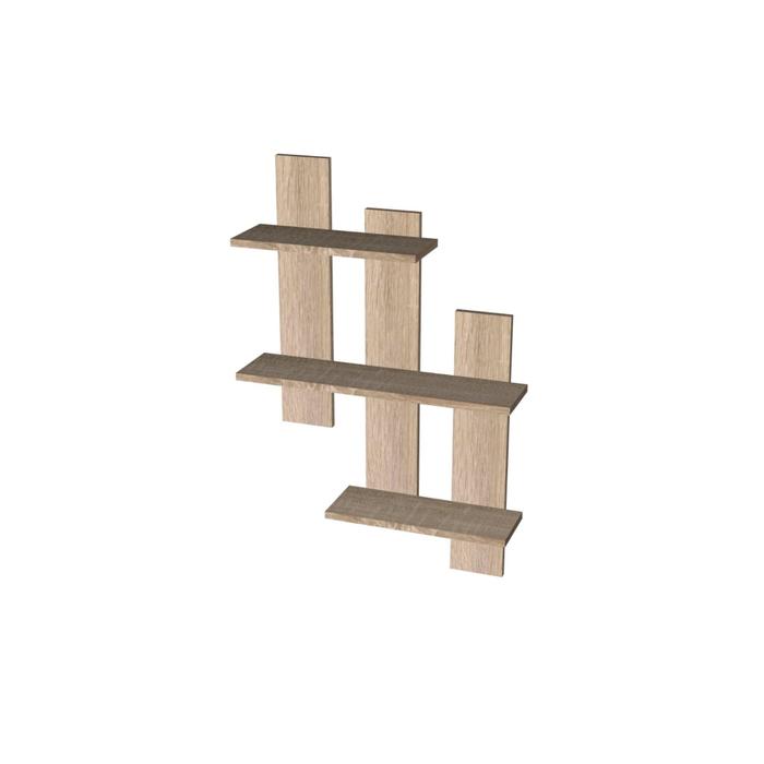 Полка П-9 600 160 900 мм цвет дуб сонома 1166₽