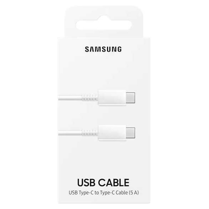 Кабель Samsung EP-DN975BWRGRU, USB Type-C - USB Type-C, 1м, белый - фото 1904280345