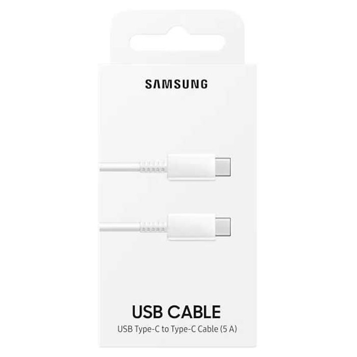 Кабель Samsung EP-DN975BWRGRU, USB Type-C - USB Type-C, 1м, белый - фото 51524384