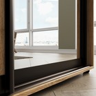 Шкаф-купе «Сим ДЗ», 1600×600×2300 мм, ЛДСП/зеркало, с ящиками, цвет дуб крафт - Фото 5